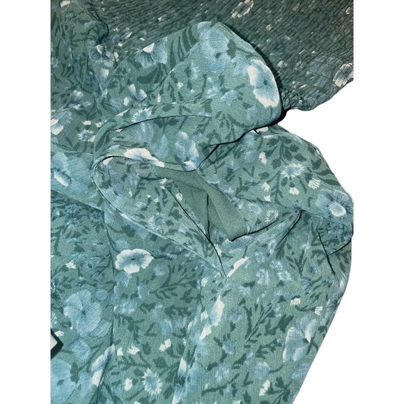 NWT Madewell Crinkle Georgette Lucie Tie Back Midi Dress Size XS - Picture 9 of 10